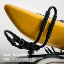 J-Bar Kayak Carrier for Roof Racks - Universal Fit by LJGDeals