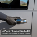 Exterior Door Handle Kit for Trucks - Chrome Finish by LJGDeals