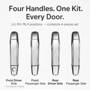 Exterior Door Handle Kit for Trucks - Chrome Finish by LJGDeals