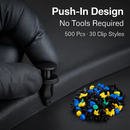 Bumper Clips and Fasteners Kit for Car Panels by LJGDeals