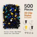 Bumper Clips and Fasteners Kit for Car Panels by LJGDeals