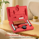 Tire Repair Kit for Tubeless Tires - Universal 57-Pc Set by LJGDeals