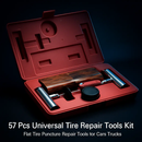 Tire Repair Kit for Tubeless Tires - Universal 57-Pc Set by LJGDeals