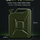 Gas Can Jerry Can for Fuel Storage and Transport by LJGDeals