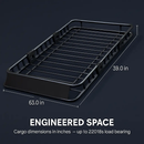 Universal Roof Rack Cargo Carrier for Car Roof by LJGDeals