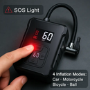 Cordless Tire Inflator with Car Charger and LED Light by LJGDeals
