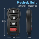 Keyless Car Key Remote Fob Case - Button Pad by LJGDeals