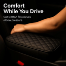 Car Armrest Pad Cover for Center Console PU Leather by LJGDeals
