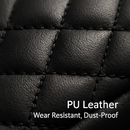 Car Armrest Pad Cover for Center Console PU Leather by LJGDeals