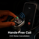 Car Wireless FM Transmitter for In-Car Audio USB Charging by LJGDeals