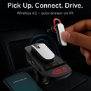 Car FM Transmitter with Wireless Earpiece for Hands-Free by LJGDeals
