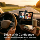 1080P Baby Car Camera for 2 Kids Dual Channel Car Baby Monitor Rear Facing Car Seat Camera with 120°Wide View 6.86In HD Split Screen Night Vision by LJGDeals