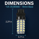 Car LED T25 Bulbs for Dome and License Plates by LJGDeals