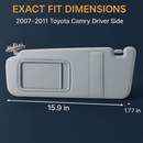 Left Driver Side Auto Sun Visor for Camry by LJGDeals