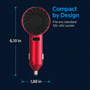 3-in-1 Retractable Car Charger for Multiple Devices by LJGDeals
