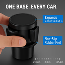 Car Cup Holder Tray Rotating Bottle Holder Mount by LJGDeals