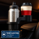 Car Cup Holder Tray Rotating Bottle Holder Mount by LJGDeals