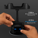 Car Cup Holder Expander 360° Rotating Tray with Phone by LJGDeals