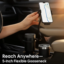Car Cup Phone Holder with Adjustable Base by LJGDeals