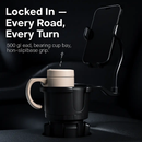 Car Cup Phone Holder with Adjustable Base by LJGDeals