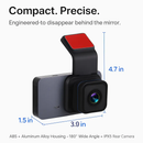 Dual Lens Dash Cam with WiFi GPS Night Vision by LJGDeals