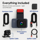 Dual Lens Dash Cam with WiFi GPS Night Vision by LJGDeals