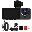 3-Channel Dash Cam Front Inside Rear Recording by LJGDeals