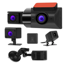 Car Dash Cam 2K 3-Channel GPS WiFi Night Vision by LJGDeals
