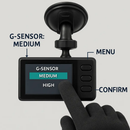 Car Dash Cam 2K 3-Channel GPS WiFi Night Vision by LJGDeals
