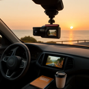 Car Dash Cam 2K 3-Channel GPS WiFi Night Vision by LJGDeals