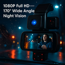 3-Channel WiFi Dash Cam with Night Vision and G-Sensor by LJGDeals