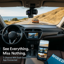 3-Channel WiFi Dash Cam with Night Vision and G-Sensor by LJGDeals