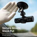 360° View 4-Channel Dash Cam with IR Night Vision by LJGDeals