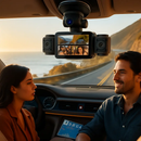 4 Channel Car Dash Cam with 128G MMC Card 1080P Front 720P Left Right 480P Rear G-Sensor Parking Monitor Loop Recording Night Vision 360° Surveillance by LJGDeals
