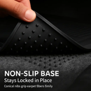 Automotive Floor Mats Set: Front & Rear, Trim Design by LJGDeals