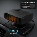 Portable Car Heater with Defogger and Rotating Base by LJGDeals