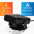 Portable Car Heater with Defroster and Windshield by LJGDeals
