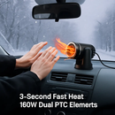 Portable Car Heater - 2-in-1 Heating & Defrosting Fan by LJGDeals