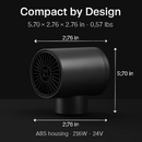 Portable Car Heater with 2-in-1 Heating and Cooling by LJGDeals