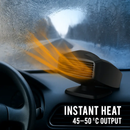 Portable Car Heater with Defogger and Rotating Base by LJGDeals