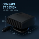 Portable Car Heater with Defogger and Rotating Base by LJGDeals