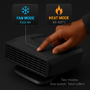 Portable Car Heater with Defogger and Rotating Base by LJGDeals