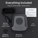 Portable Car Heater and Defroster for Windshield by LJGDeals