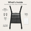 Car Mesh Organizer 3-Layer Backseat Net Storage by LJGDeals