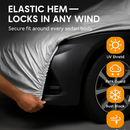 Full Car Cover for Sedans - All Weather UV Protection by LJGDeals