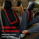 Car Seat Covers Set – Front/Rear Universal Fit by LJGDeals