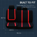 Car Seat Covers Set – Front/Rear Universal Fit by LJGDeals