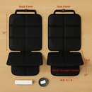 Car Seat Protector Cushion Mat, Thick Padding (2 Pack) by LJGDeals