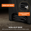 Car Tire Air Pump Portable Inflator with Gauge by LJGDeals