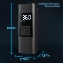 Cordless Car Tire Pump Inflator for Cars & Bikes by LJGDeals